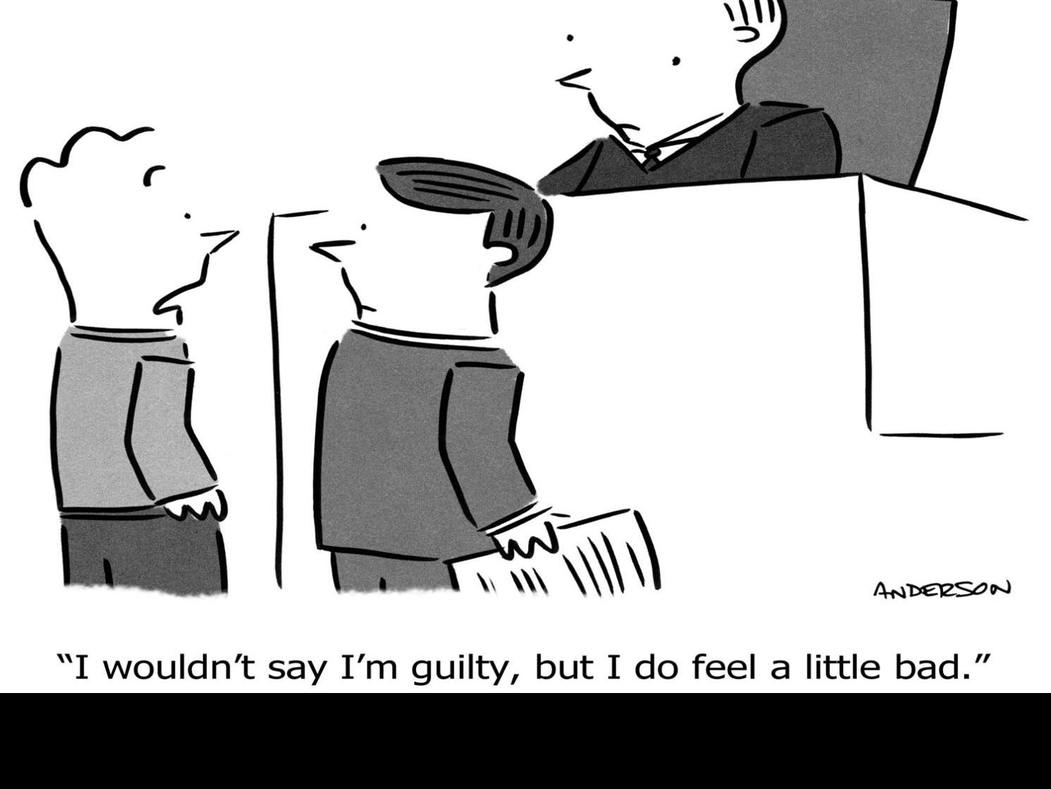 Legal Cartoon Not Exactly A Guilty Plea Tulsaworld Com