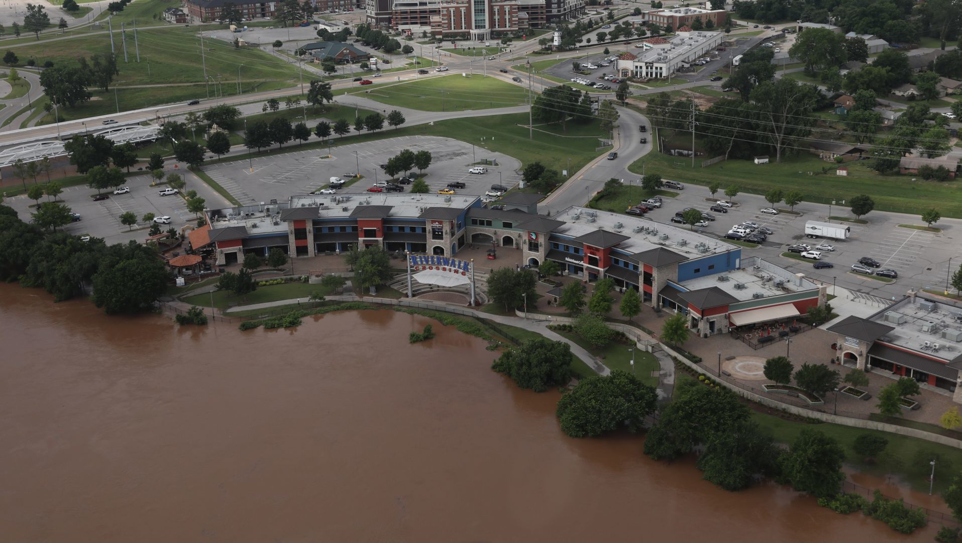 river spirit casino tulsa flood 2019