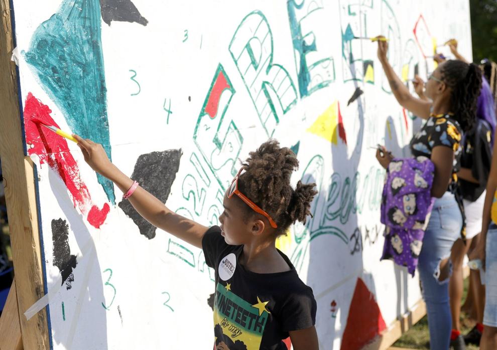 'Supporting the truth is monumental' Tulsans celebrate unity, freedom