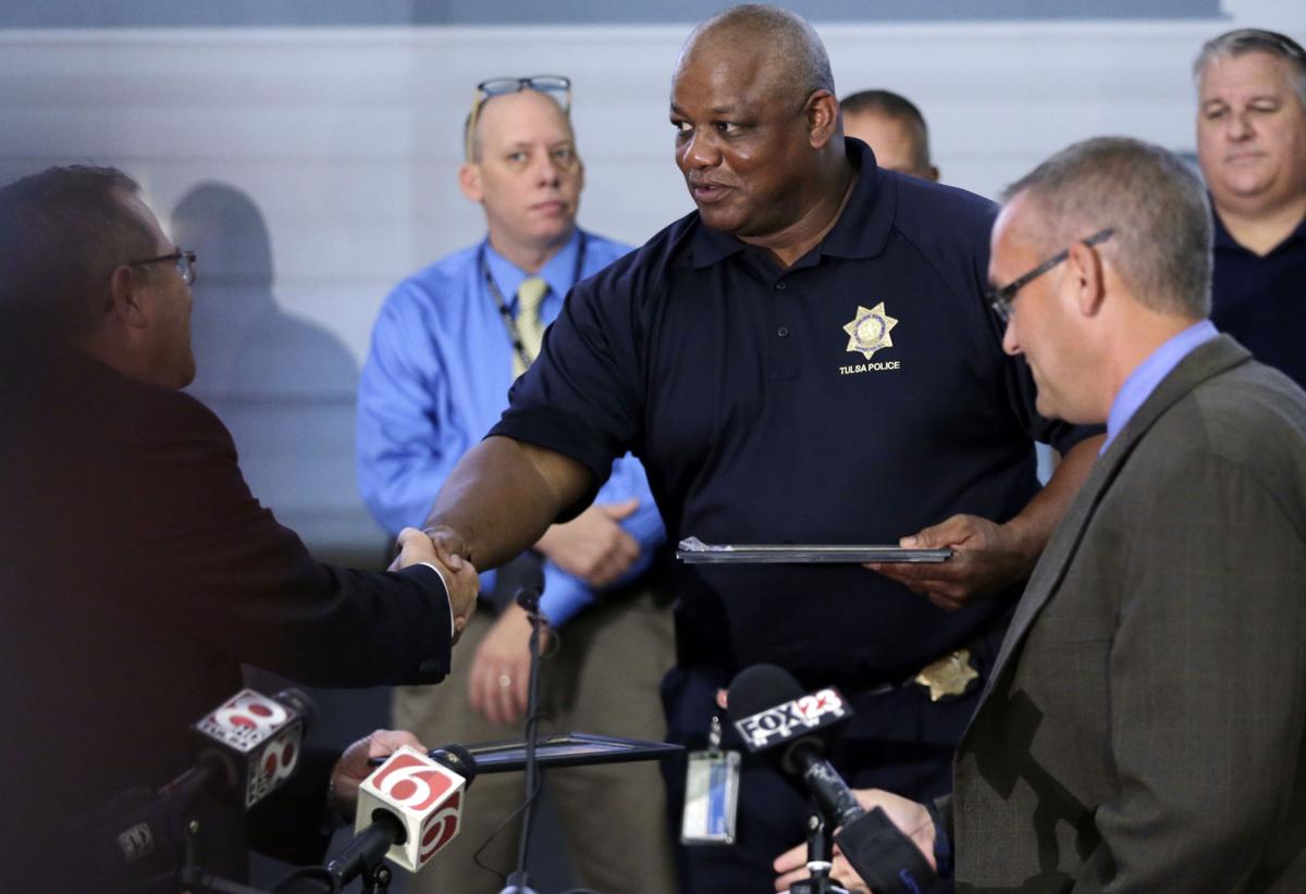 Tulsa Police honored by Kansas sheriff for help in solving homicide