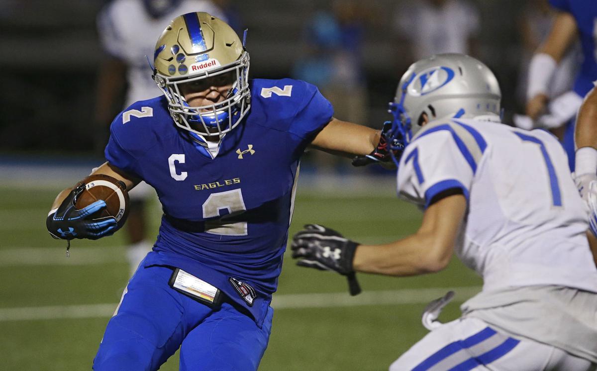 High schools: Football athletes of Week 2: Sapulpa's Marcus Esparza;  Pryor's Garrett Mitchell