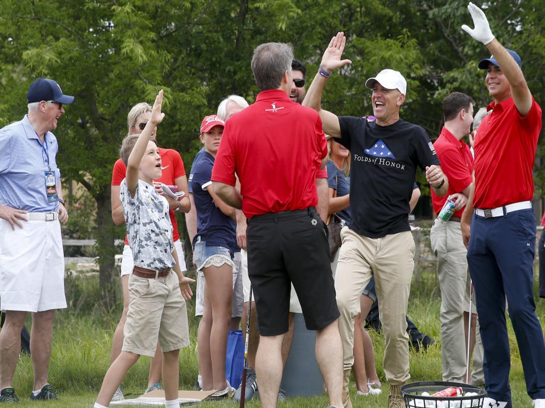 Gary Woodland S U S Open Triumph Is Being Celebrated By The Golfer S Folds Of Honor Family News Tulsaworld Com