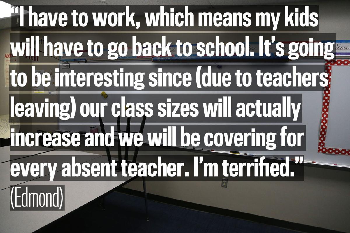 Quotes From Oklahoma Educators On Going Back To School During A Pandemic Local News Tulsaworld Com