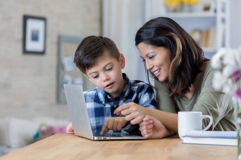 U.S. parents are planning a record-high budget for back-to-school shopping this year, in part to get set up for distance learning.