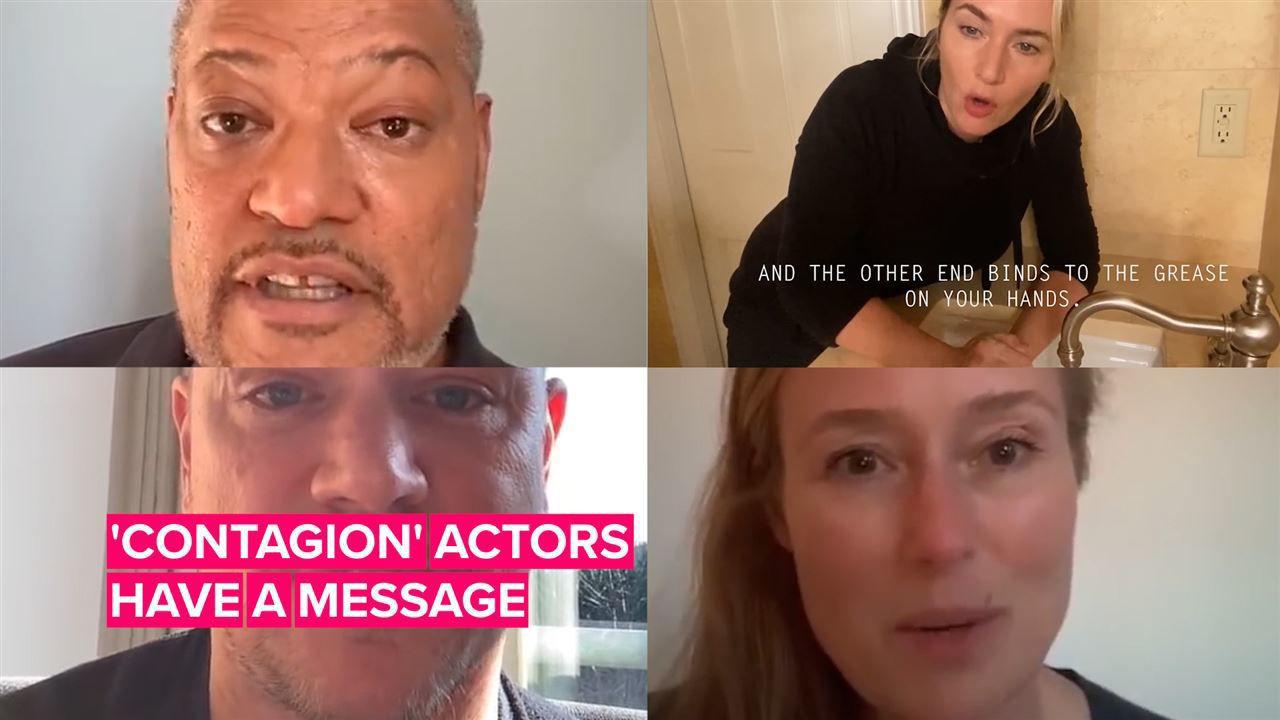 Matt Damon, Kate Winslet and rest of 'Contagion' cast reunites to warn the  world against Covid-19