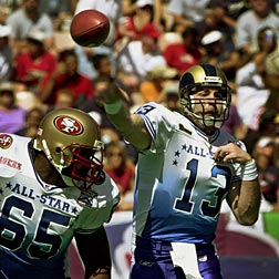 New England Patriots - 2002: Tom Brady quarterbacks the AFC to a 38-30 win  in the Pro Bowl.