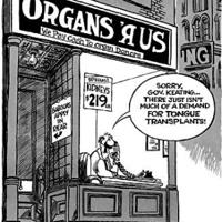 Tulsa Simpson David Simpson Cartoon: Organs 'R Us