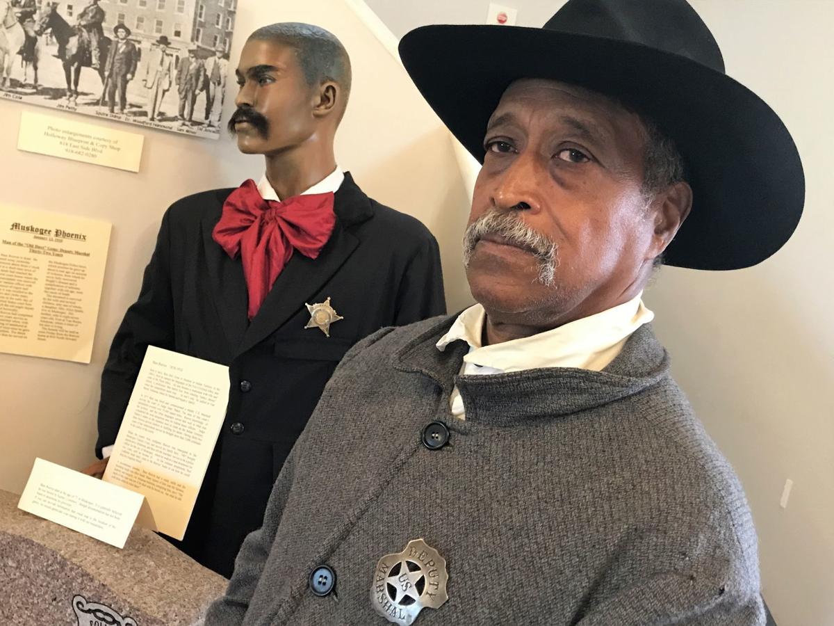 'Low key' hero Historical reenactor brings legendary black lawman Bass