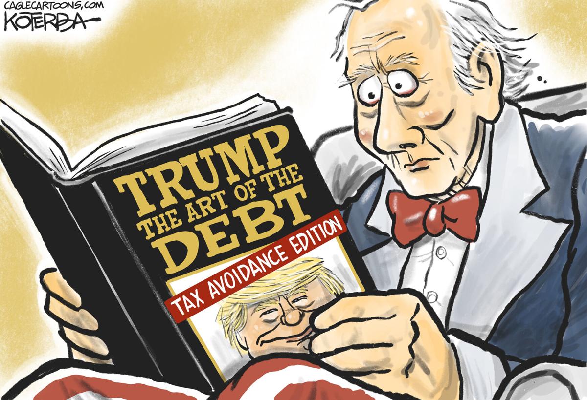 Syndicated Cartoon Trump S Art Of He Debt Columnists Tulsaworld Com