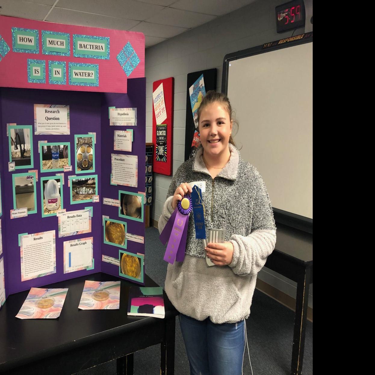 Elle Johnson wins science fair | News | tulsaworld.com