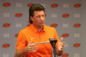 OSU football coach Mike Gundy says he'd help foot the bill to make Stillwater schools safer
