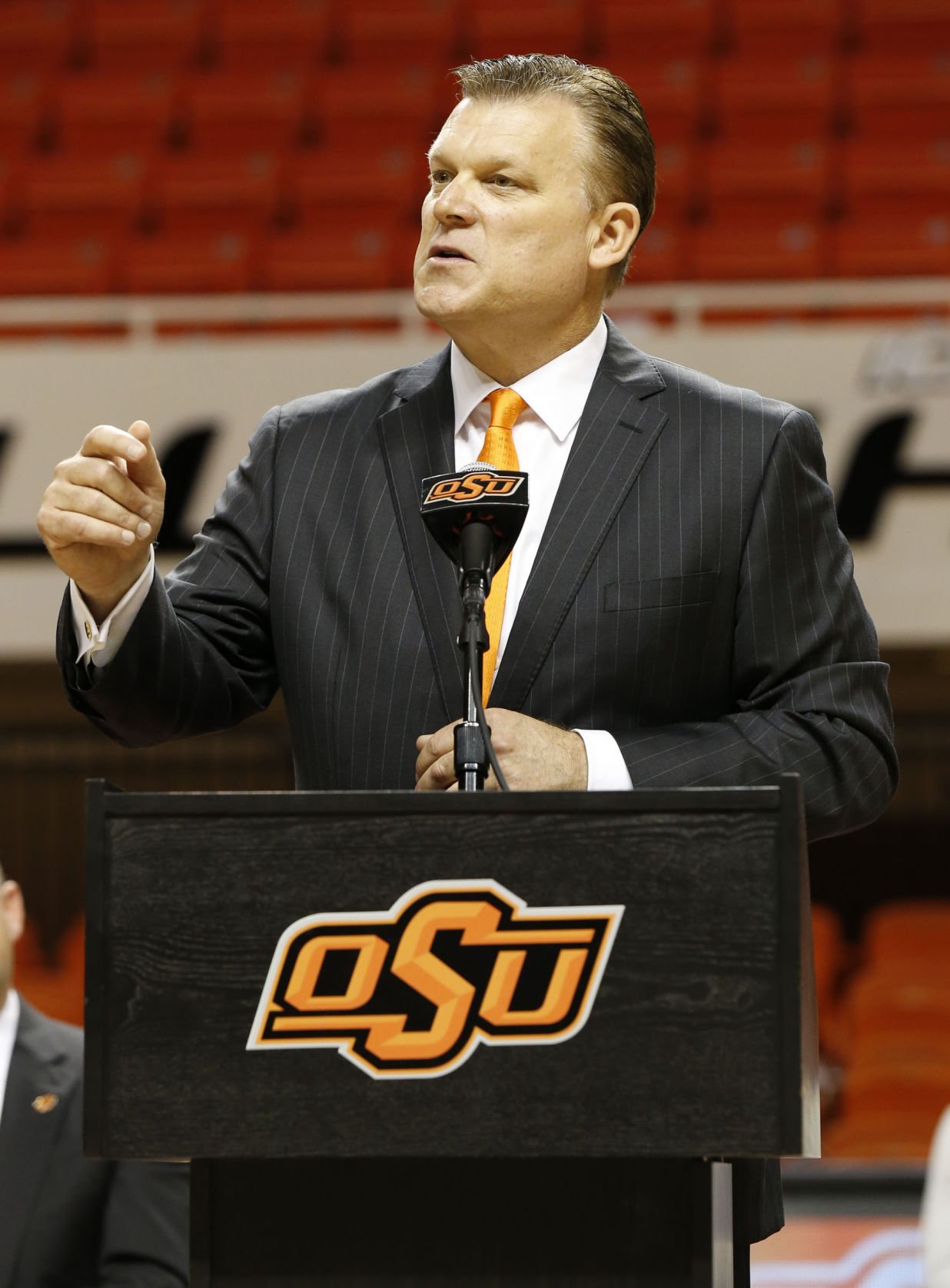 Photo Gallery: New Oklahoma State Basketball Coach Brad Underwood ...