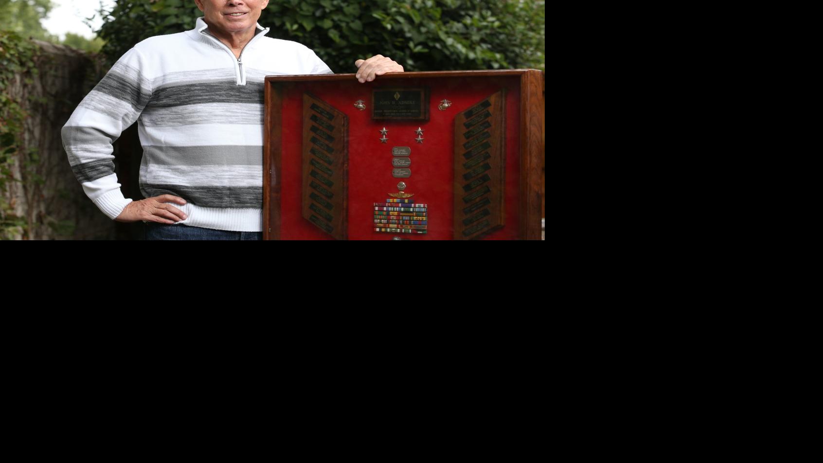 Veteran Tribute John Admire S 43 Years In Marine Corps Began As