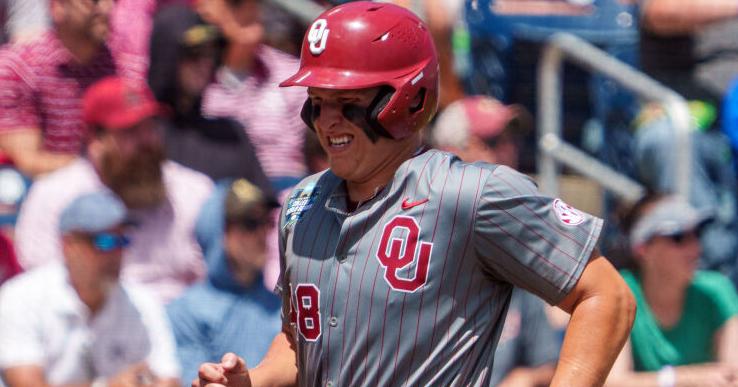 Deiten Lachance's magical run for OU baseball continues with 'full Kirk Gibson' effort at CWS