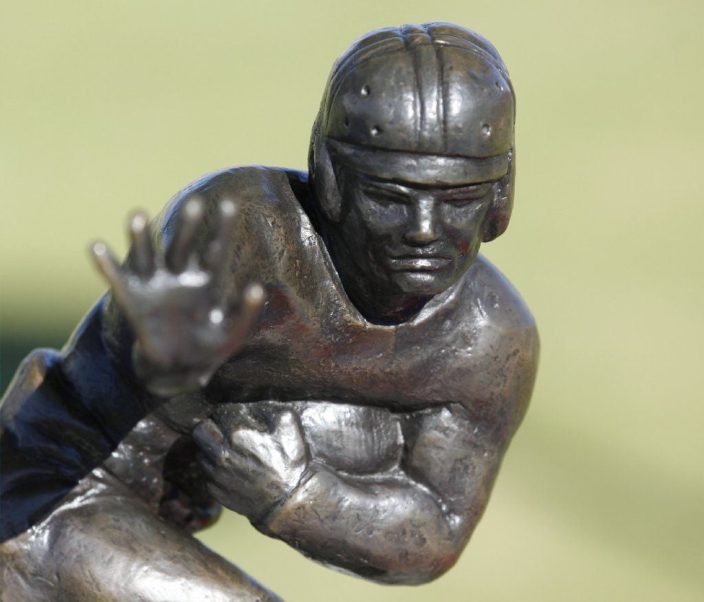 The Heisman Trophy Is Made In Oklahoma. Here's How And Why 'no Two Are ...