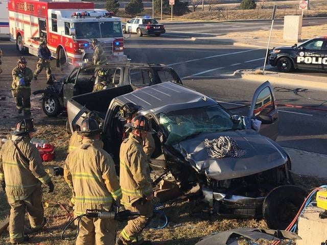 oklahoma city car accident