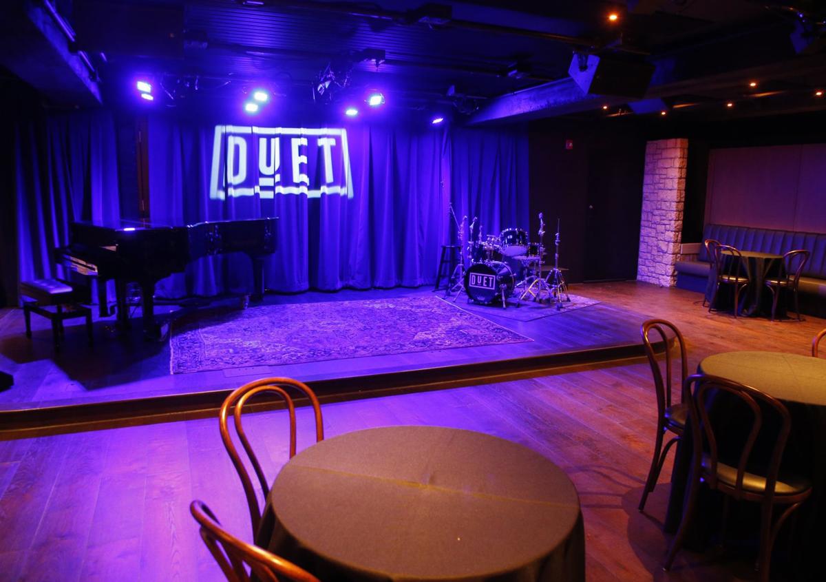 Notable dining See inside Duet restaurant and jazz club in the Arts