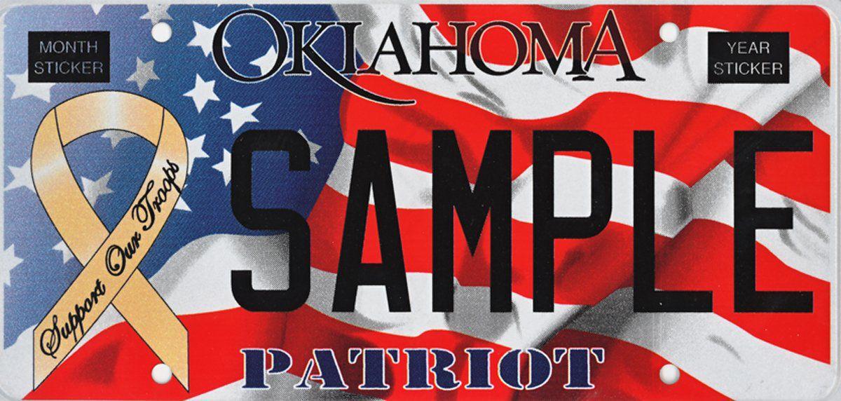 Photo Gallery Specialty plates available in Oklahoma Gallery