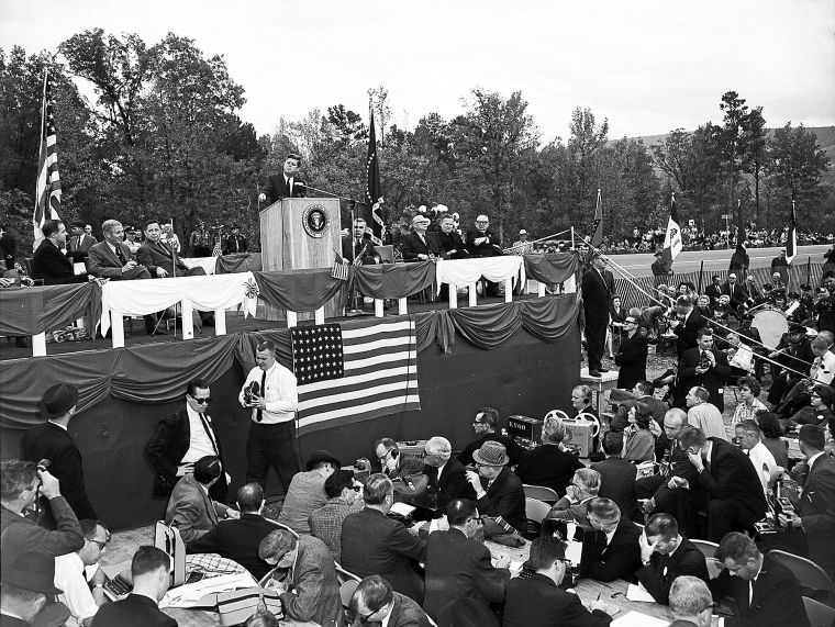 Photo galley Images of John F. Kennedy's 1961 visit to Oklahoma