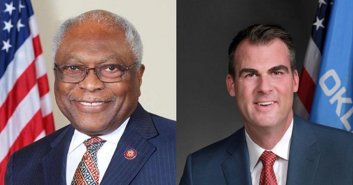 James Clyburn and Kevin Stitt