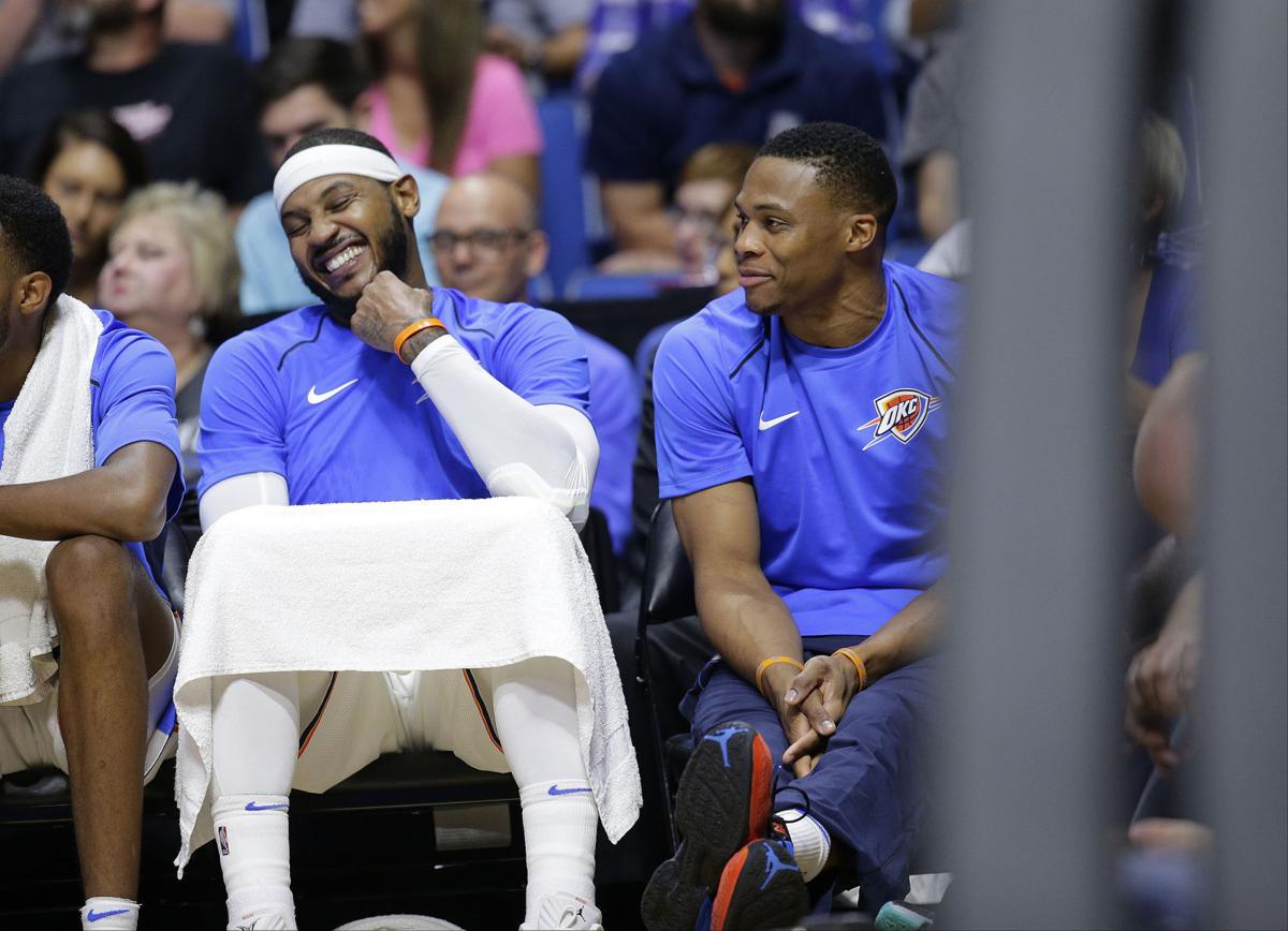 Carmelo Anthony Said He Really Enjoyed His Stint With Oklahoma City Thunder Latest Headlines Tulsaworld Com