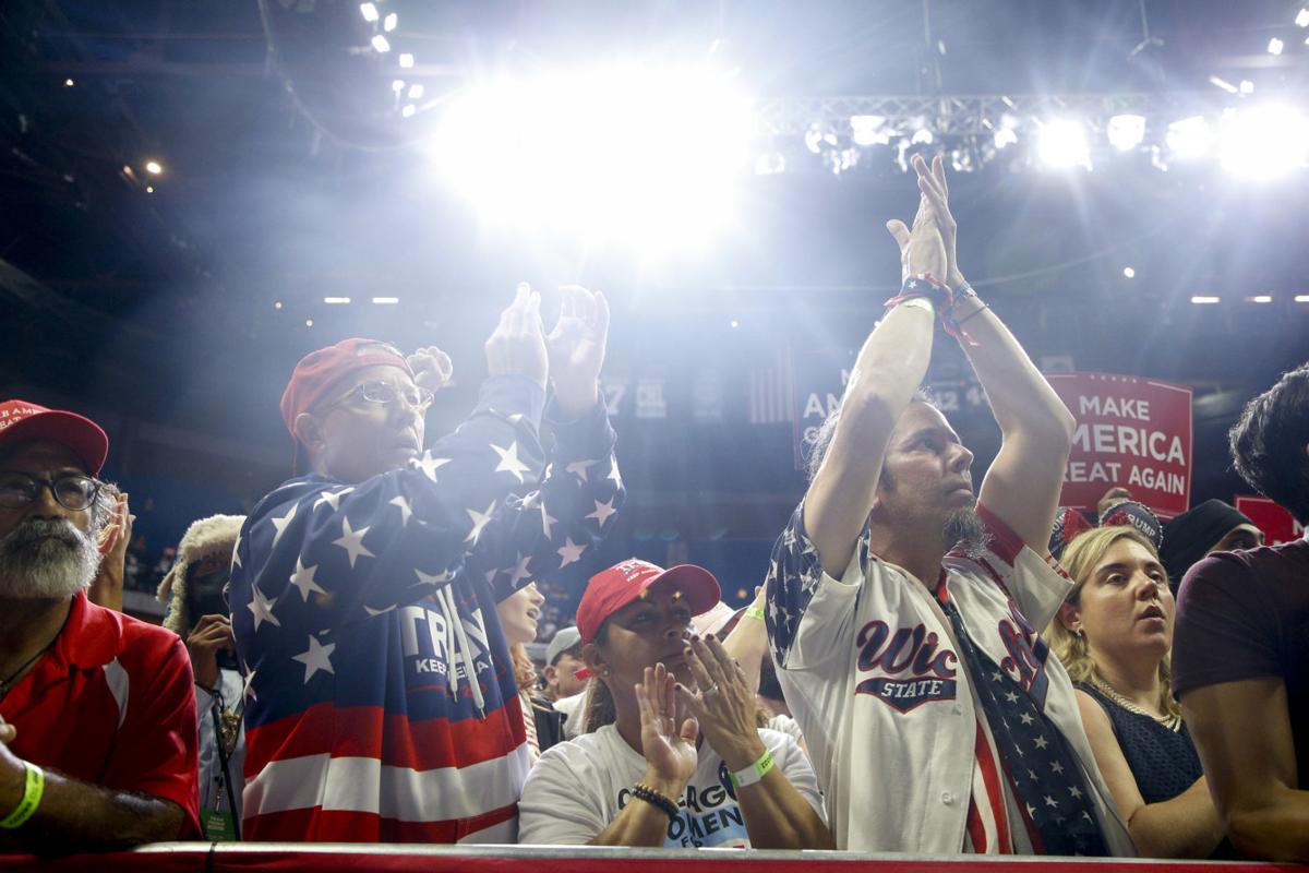 Oan Chief White House Correspondent Wearing Osu Shirt While Reporting On The Trump Rally In Tulsa Local News Tulsaworld Com