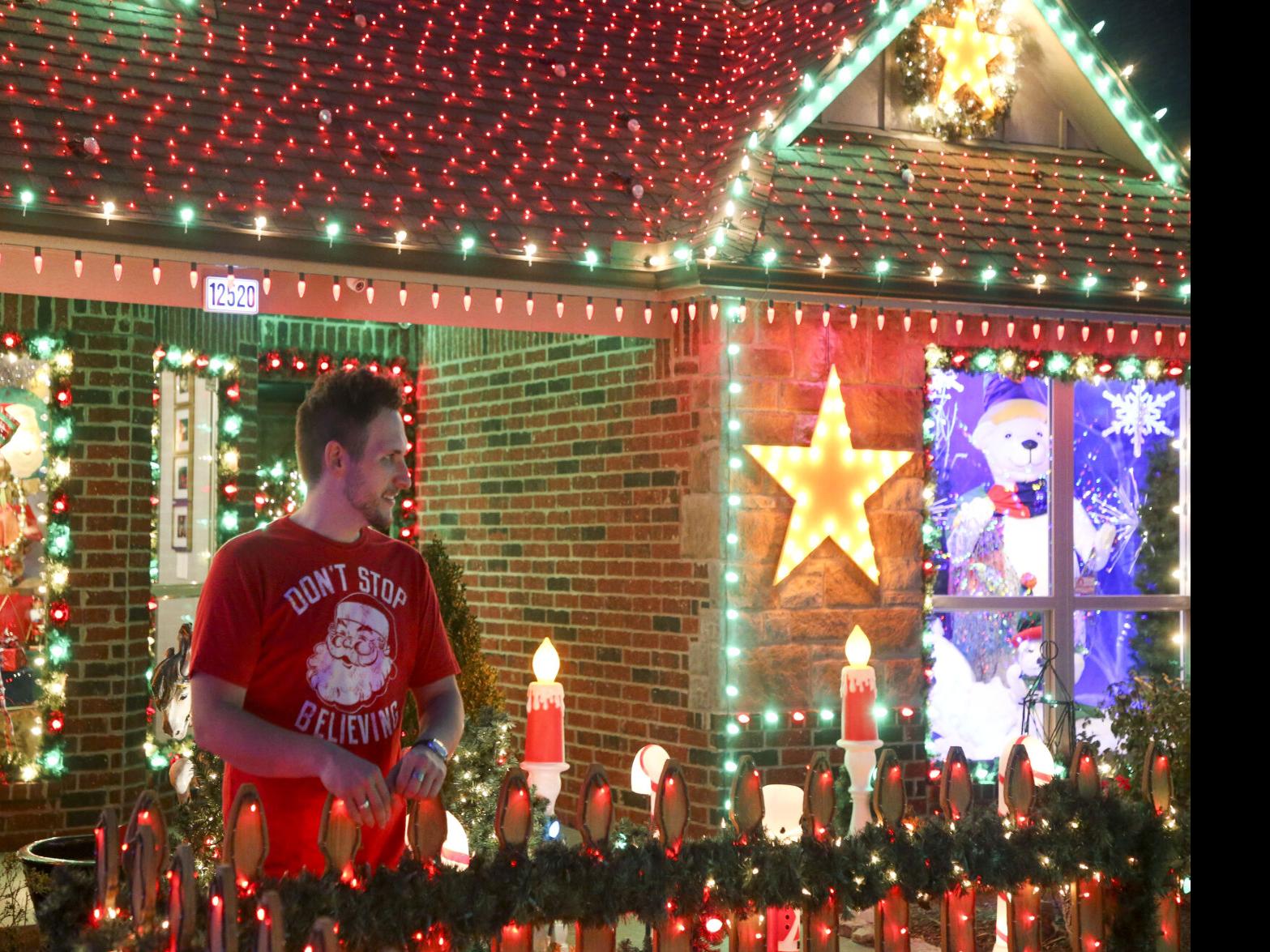 Great American Christmas Light Fight Grizwalds 2022 Crazy About Christmas: Jenks Home Featured In Abc's 'The Great Christmas  Light Fight' | Entertainment | Tulsaworld.com
