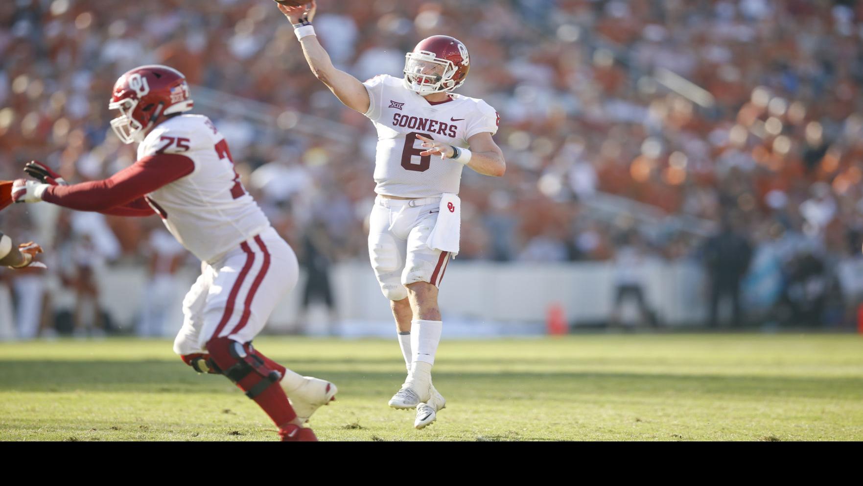 No 12 Oklahoma Vs Texas Baker Mayfield S Fourth Quarter Td To