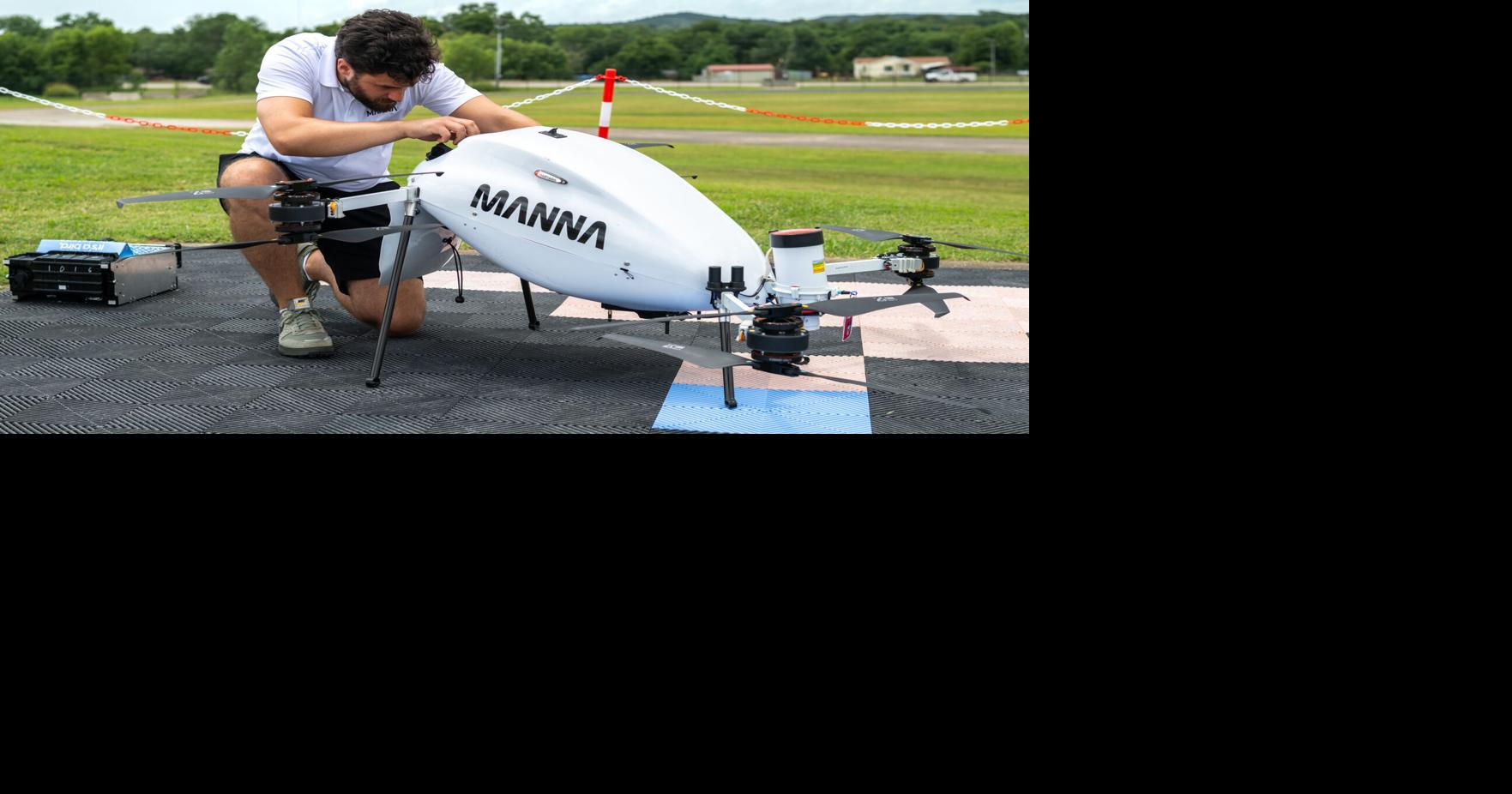 Questions abound about Manna drone delivery service. Here are some answers.