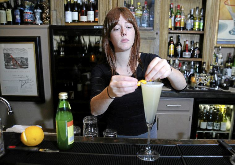 Behind the bar: Kayla Upson, daytime bartender at Lucky’s Restaurant ...