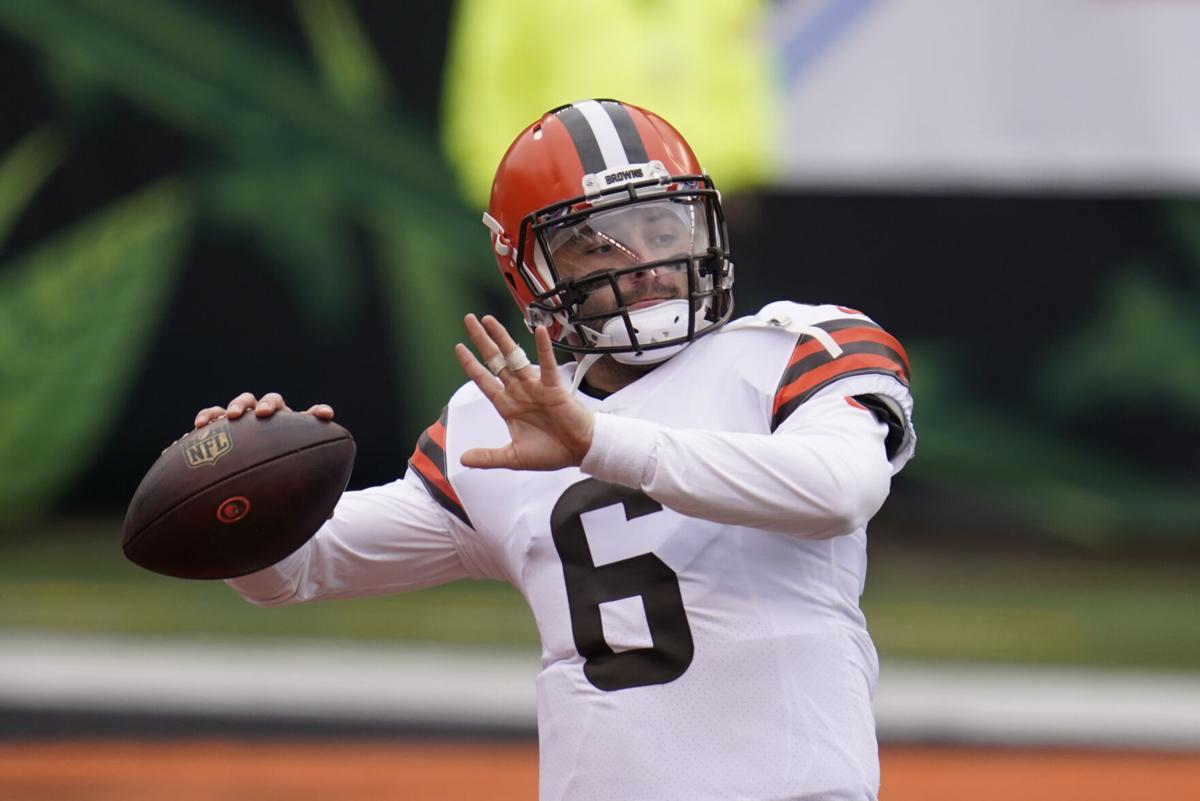 Ou S Baker Mayfield Overcomes Terrible Start Throws 5 Touchdowns In Cleveland Browns Win Ou Sports Extra Tulsaworld Com