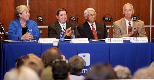 State gubernatorial hopefuls talk about state budget woes