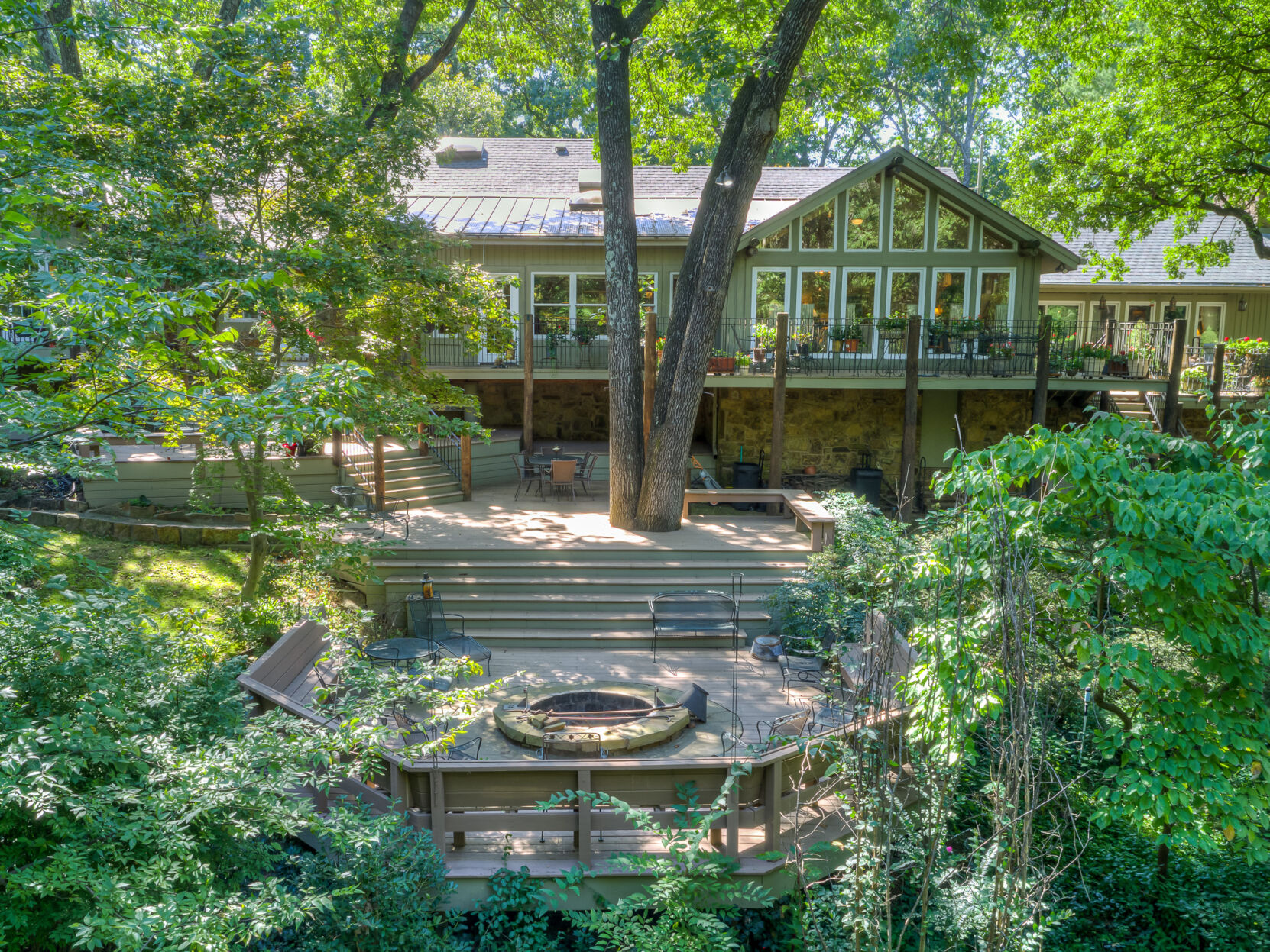Backyard oasis South Tulsa home boasts beautiful yard for entertaining