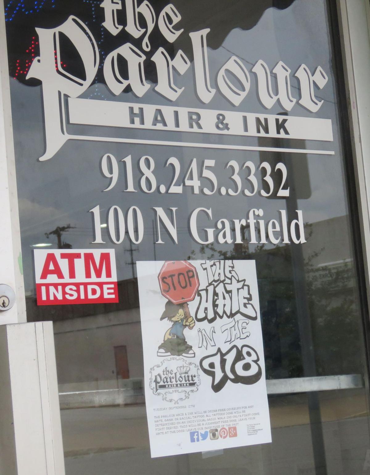 Sand Springs tattoo parlor offers free tattoo coverups to 'stop the