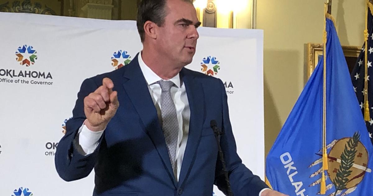 Gov. Stitt: 'Political games' pushed Tim Gatz out of Cabinet