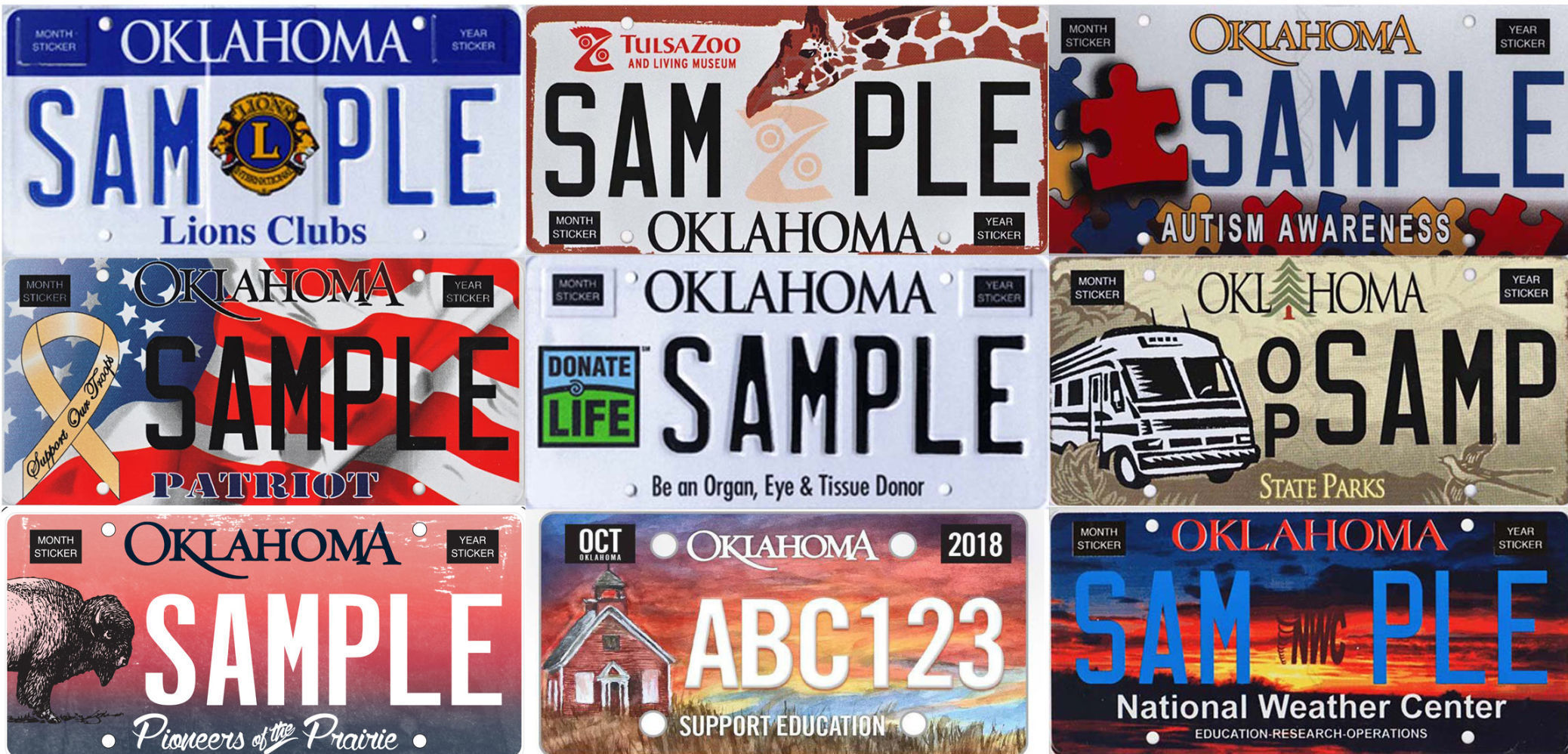2017 ohio license plates designs