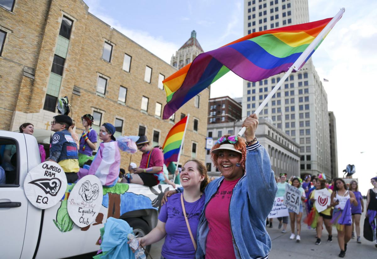 Parade paints rainbows through downtown during 35th annual Pride