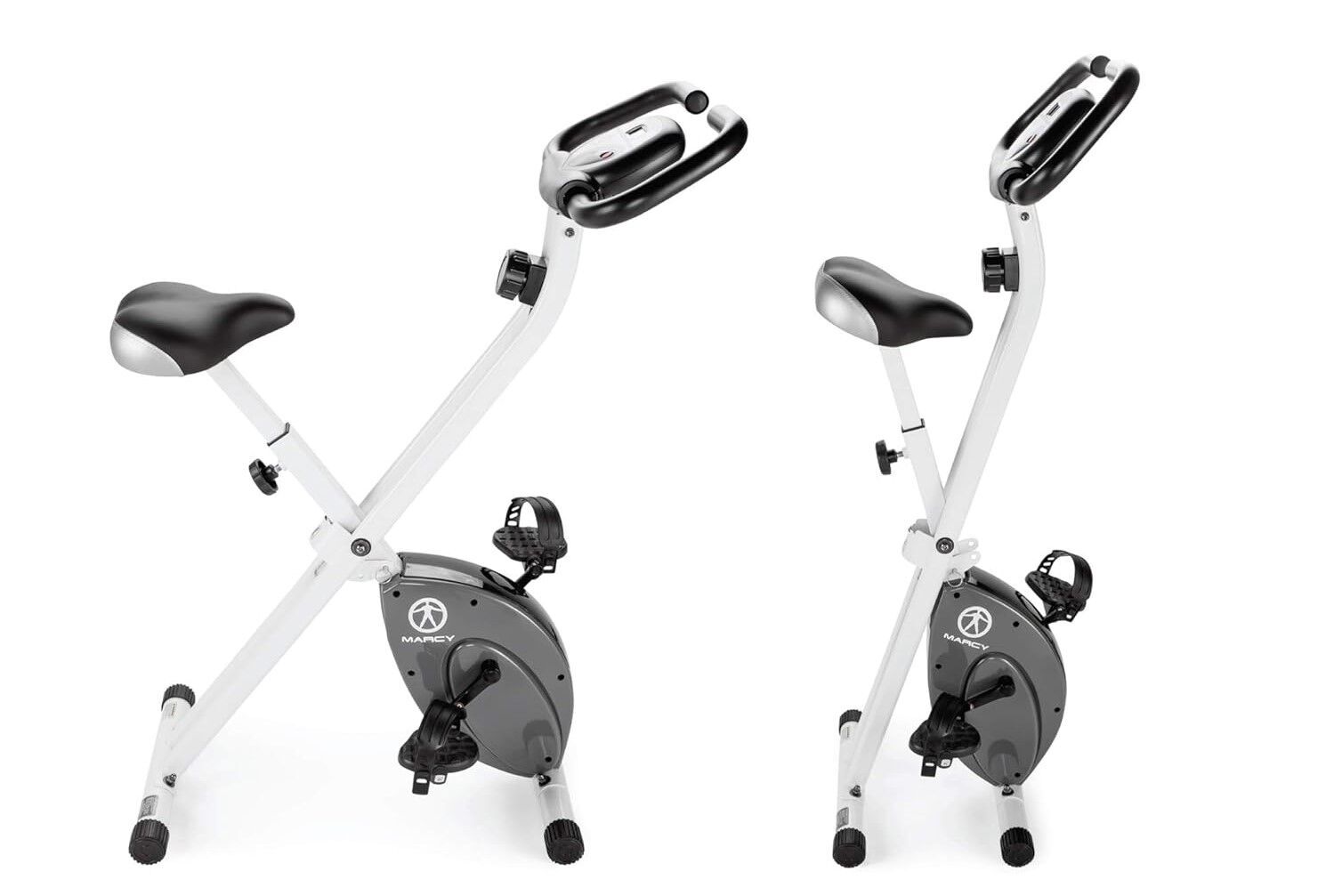 Marcy foldable best sale upright exercise bike