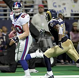 JEREMY SHOCKEY NEW YORK GIANTS TE  New york giants, Jeremy shockey,  Football icon