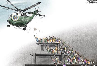 Cartoon: Stranded in Kabul by Jeff Koterba (copy)