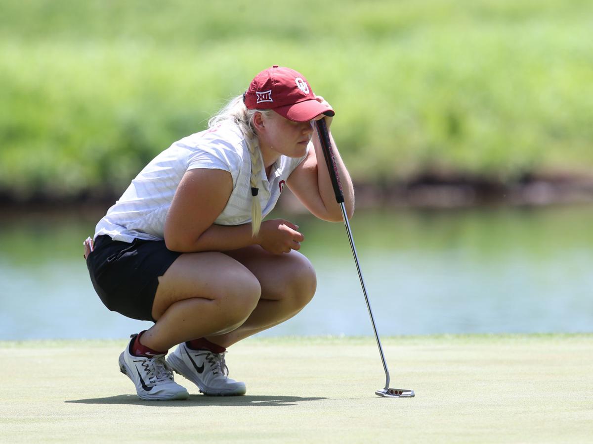 Women's college golf NCAA Tournament, Round 1 Gallery