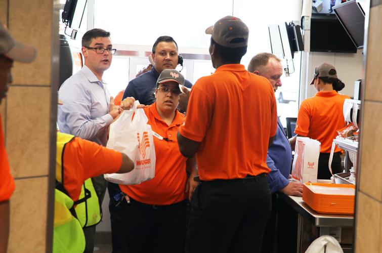 Whataburger uniform employee orange - Gem