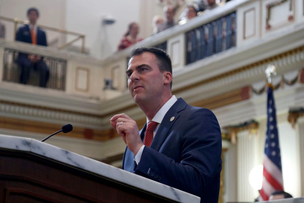 Gov. Kevin Stitt says government is 'too big and too broken' in second State of the State speech (copy) (copy)