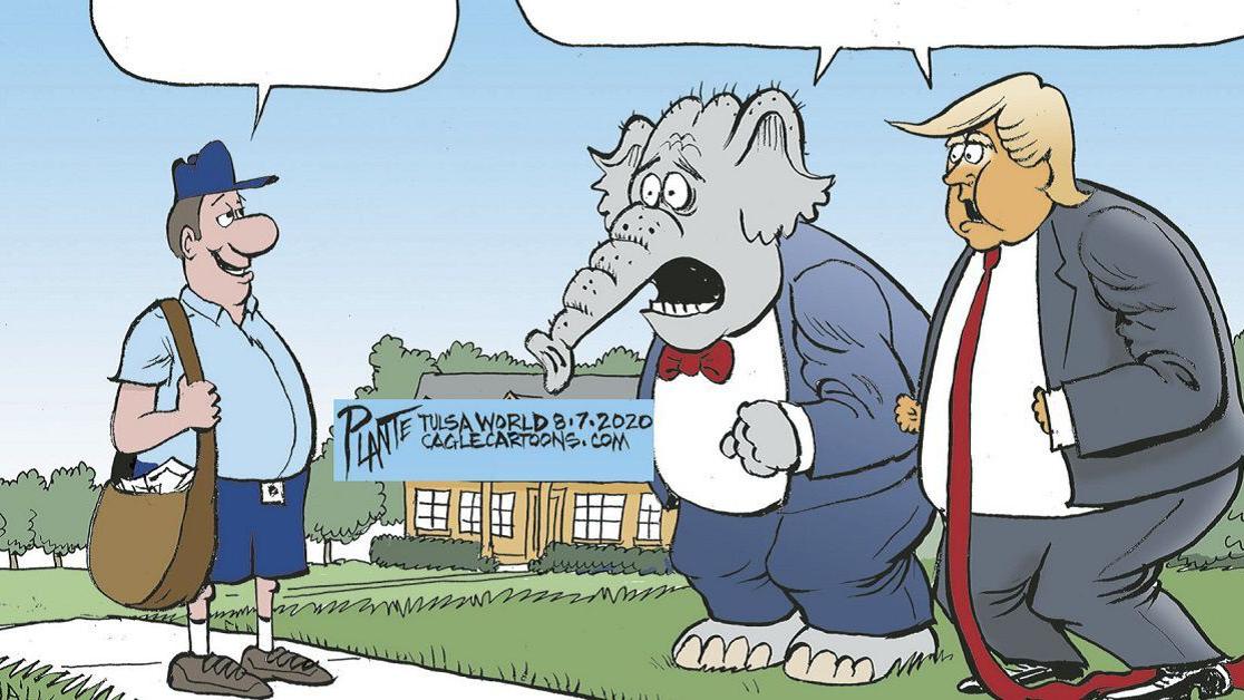 Bruce Plante Cartoon Election 2020 Mail In Voting Columnists Tulsaworld Com