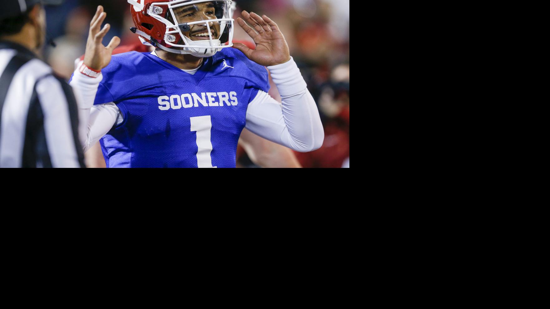 Ou Football With The Spotlight On Him Jalen Hurts Makes Himself