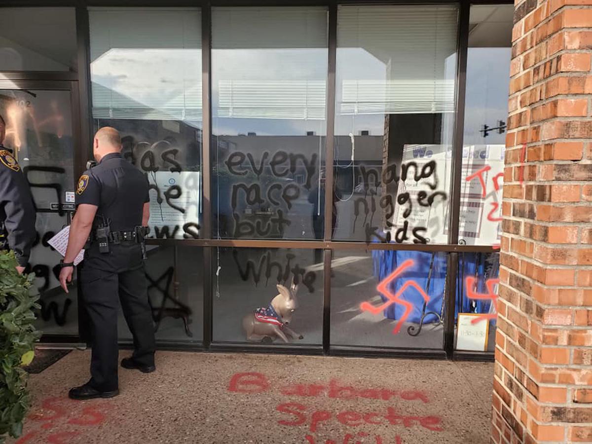 Police investigating racist vandalism in Norman similar to ...