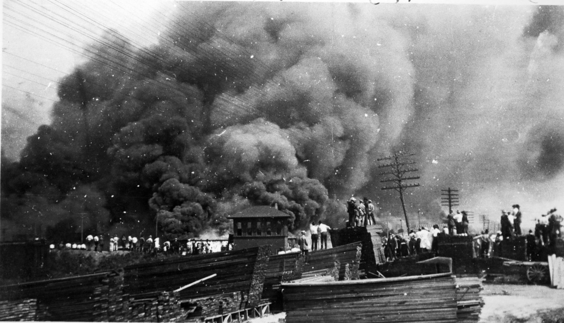 Refugees of Tulsa Race Riots PHOTO 1921 Black Segregation Civil Rights Jim Crow