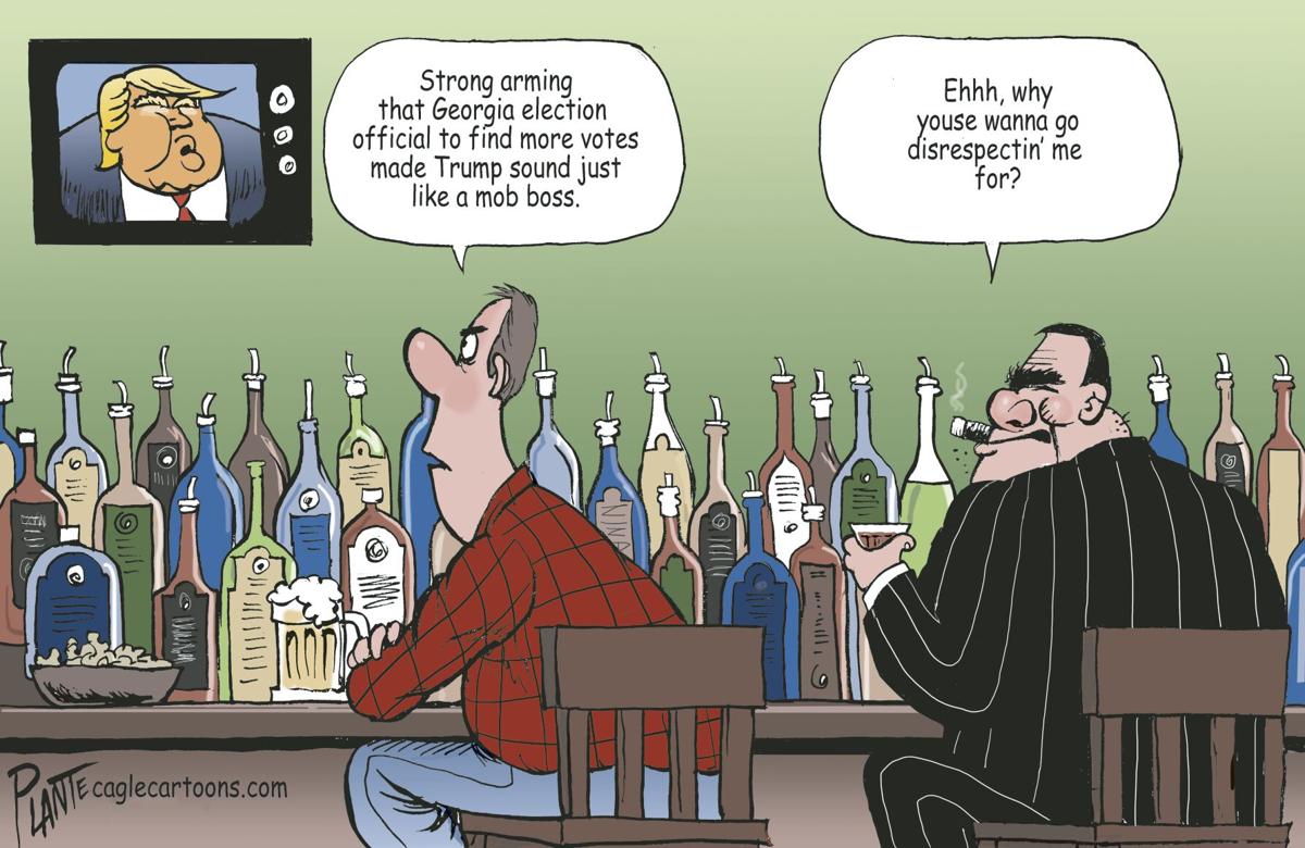 Syndicated Cartoon: The Mob Boss by Bruce Plante