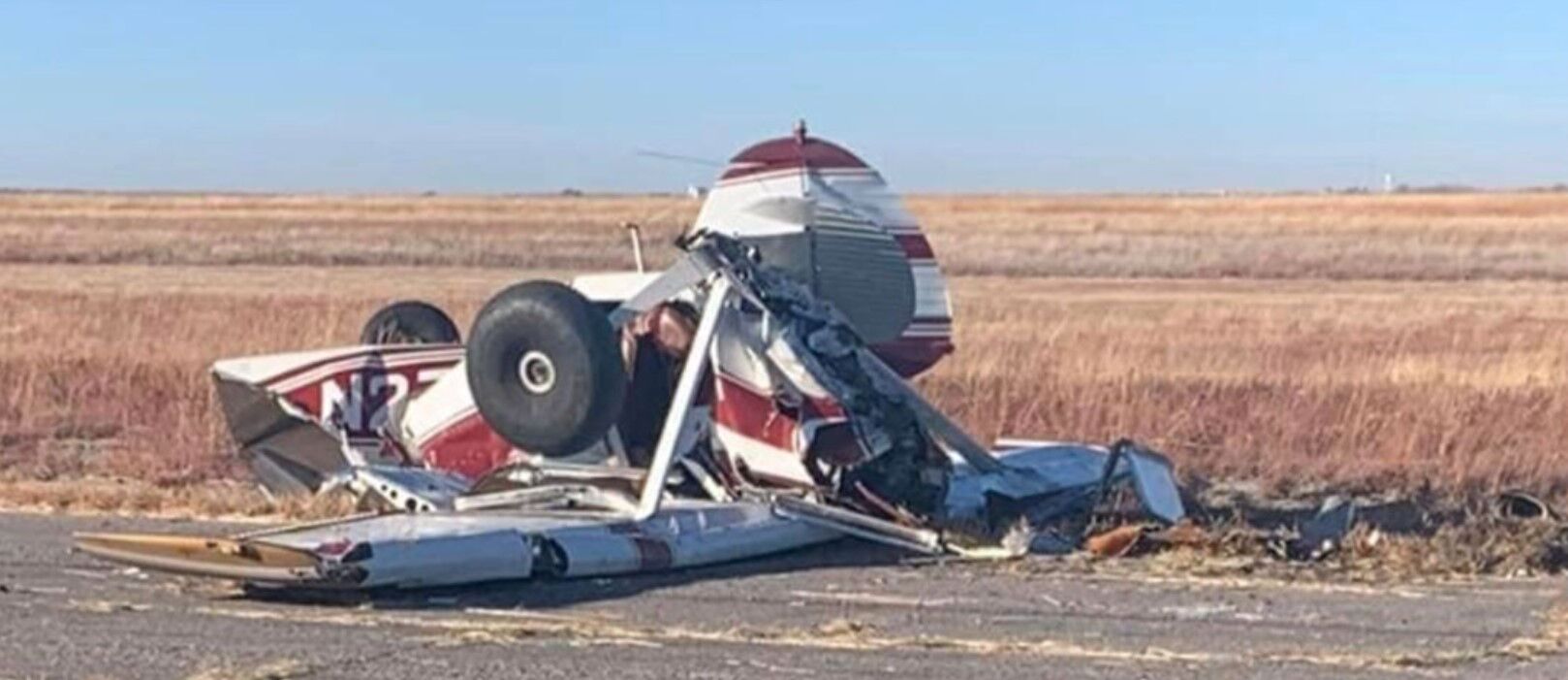 Update Victims ID d after fatal plane crash in far western Oklahoma