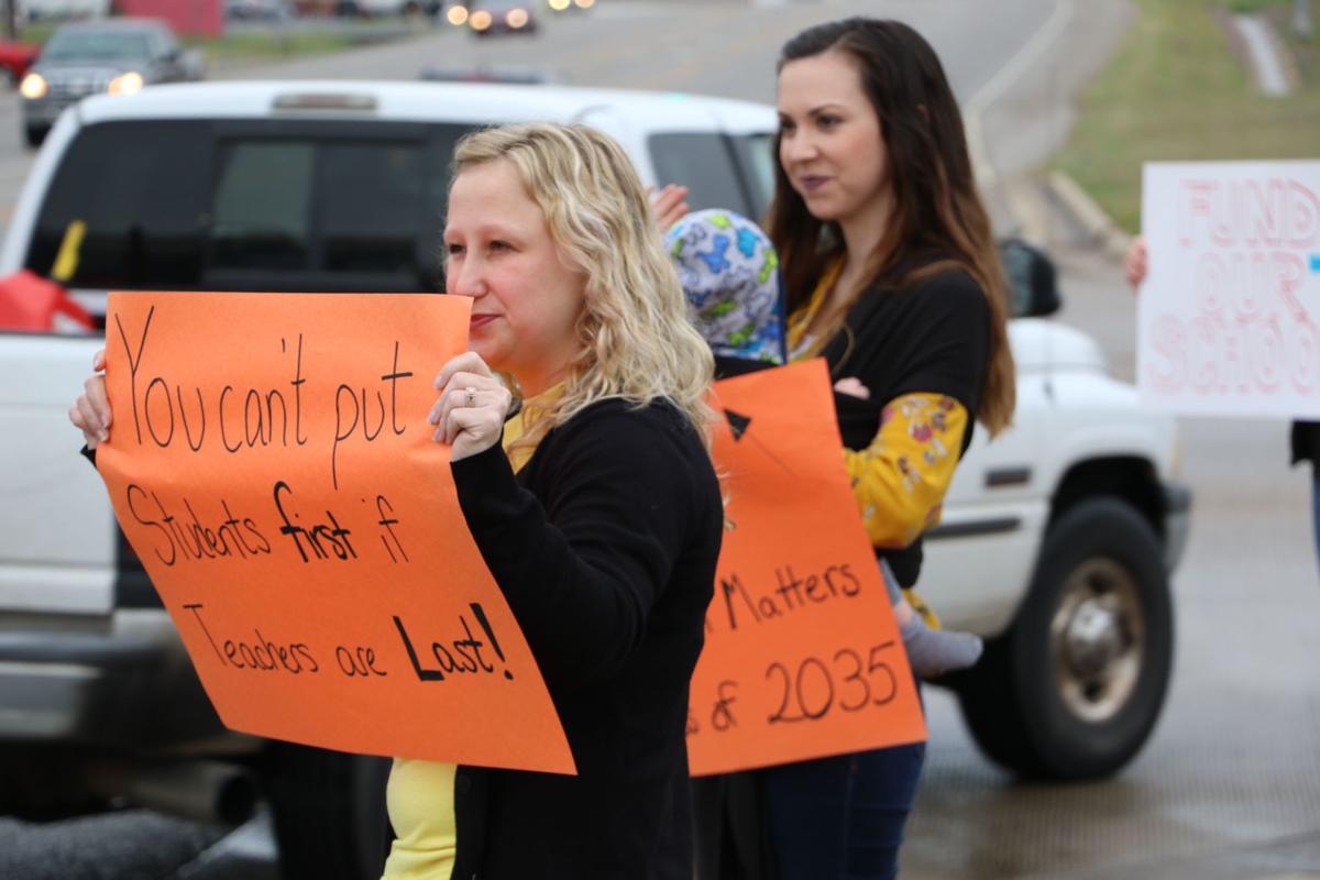 Photo gallery: Coweta educators rally for additional funding for ...